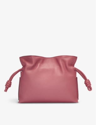 LOEWE Flamenco mini leather clutch bag