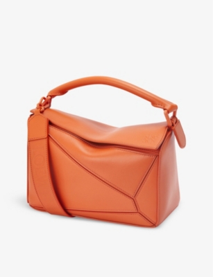 LOEWE Puzzle small leather shoulder bag