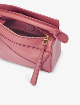 LOEWE Puzzle mini leather shoulder bag