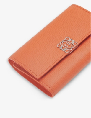 LOEWE Anagram small leather vertical wallet