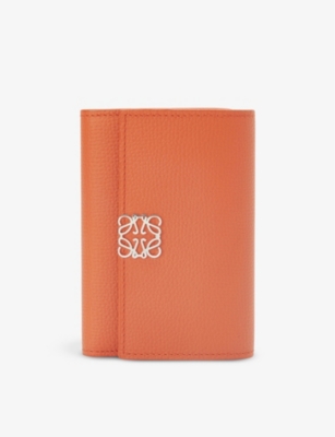 LOEWE Anagram small leather vertical wallet