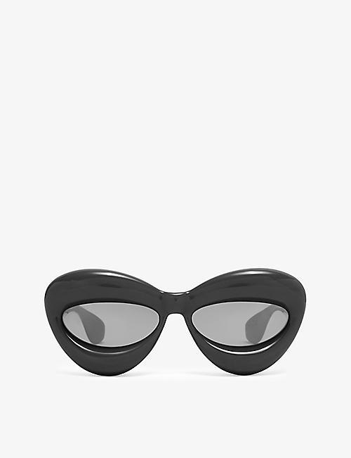 LOEWE: G00036IX02 cat-eye acetate sunglasses