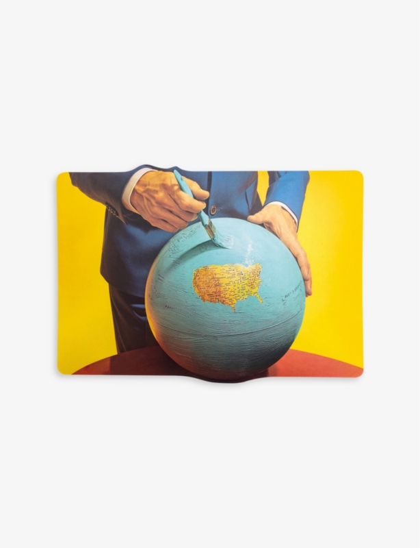 Seletti wears TOILETPAPER Globe cork place mat 45cm x 35.8cm