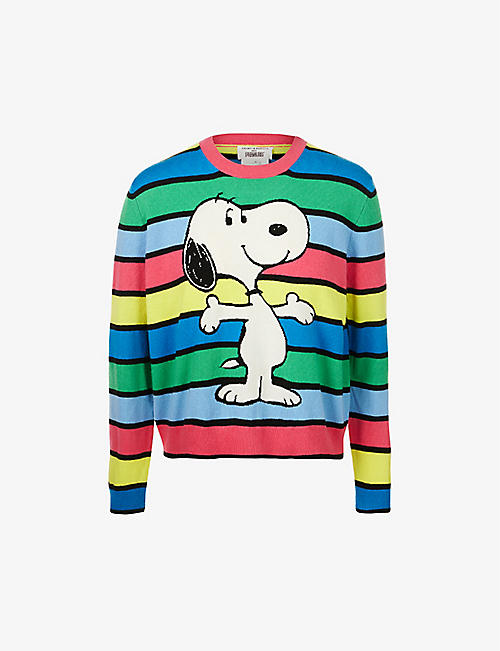 CHINTI AND PARKER：Chinti & Parker x Peanuts Snoopy 羊毛羊绒混纺毛衣