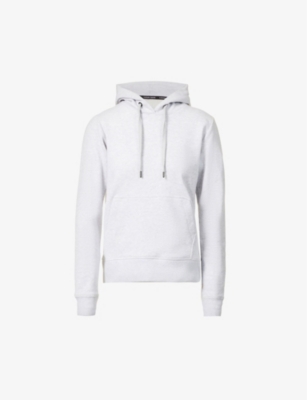 Canada Goose Melange-effect Drawstring Hoodie In Silverbirch Heather