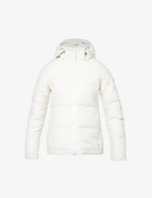 CANADA GOOSE: Chelsea funnel-neck shell-down jacket