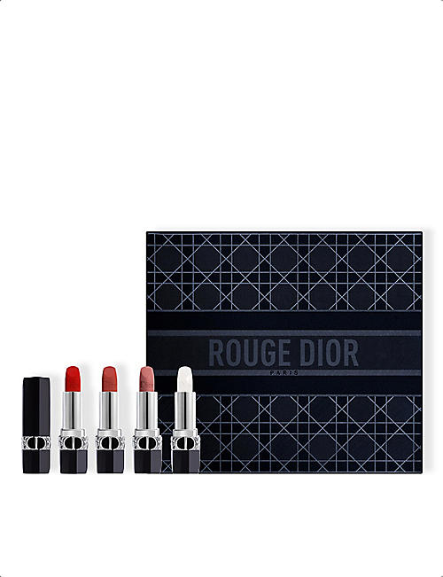 DIOR：Rouge Dior Premium Velvet 丝绒口红套装