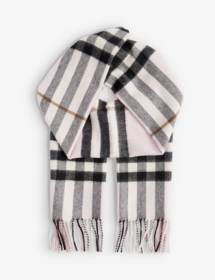 Burberry large outlet check scarf