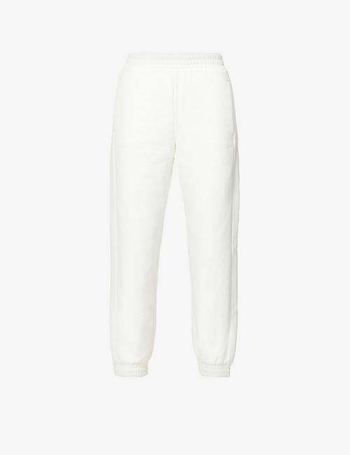 MAX MARA: Fauno relaxed-fit tapered-leg cotton-jersey jogging bottoms