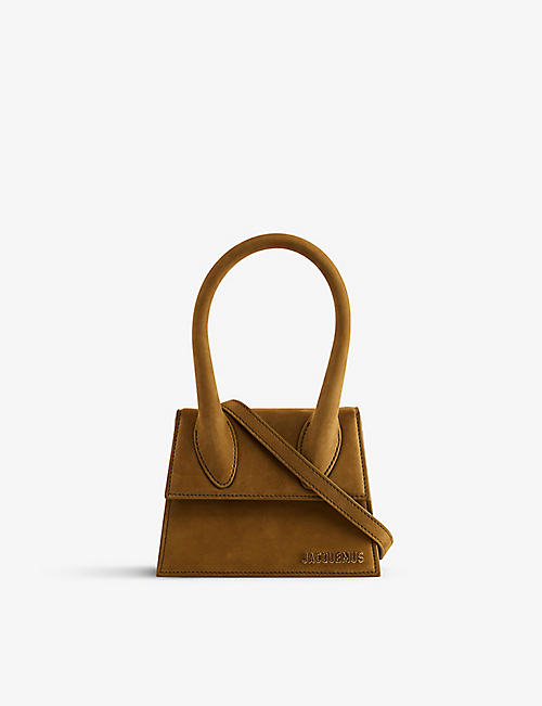 JACQUEMUS: Le Chiquito Medium leather top handle bag