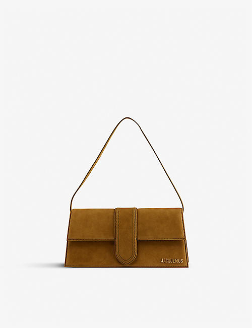 JACQUEMUS: Le Bambino Long leather shoulder bag