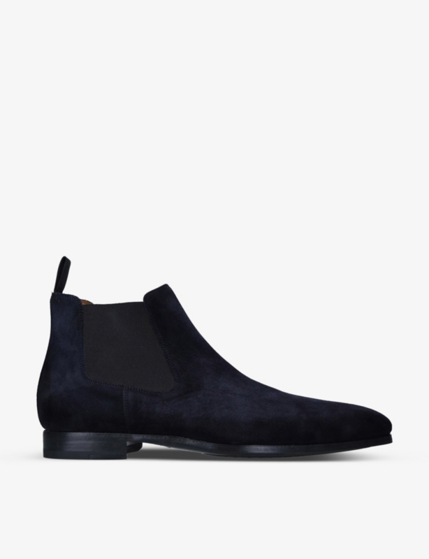 Shaw suede Chelsea boots