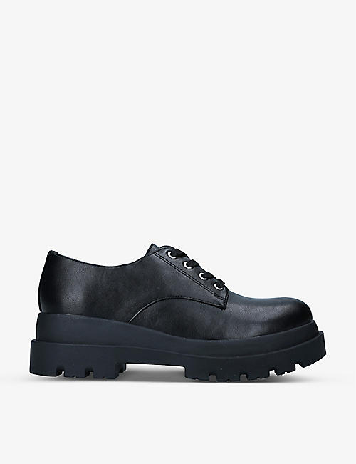 CALL IT SPRING: Blayke lace-up faux-leather derby shoes