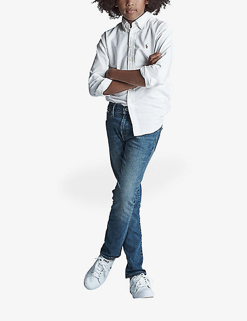 Selfridges & Co Boys Clothing Jeans Skinny Jeans Eldridge skinny stretch-denim jeans 2-7 years 