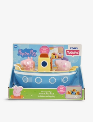 PEPPA PIG: Grandad Pigs Splash & Pour Boat bath toy