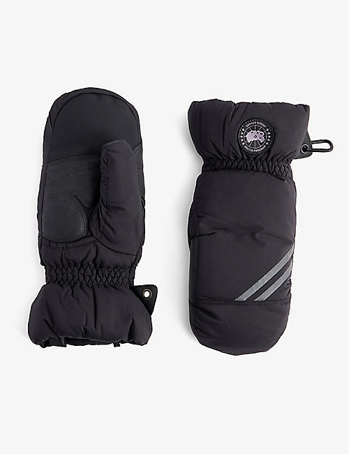 CANADA GOOSE: Hybridge quilted shell-down gloves