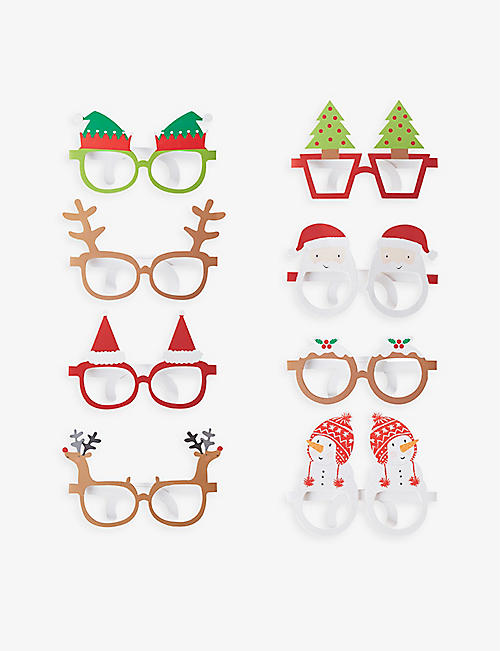 CHRISTMAS: Ginger Ray novelty Christmas glasses
