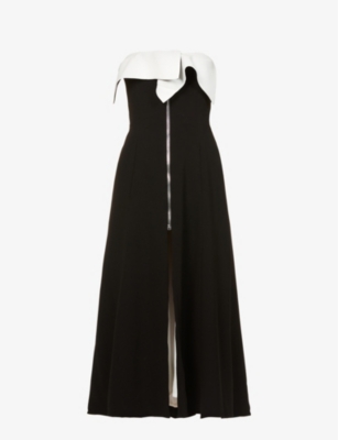 PROENZA SCHOULER Sleeveless split front woven midi dress