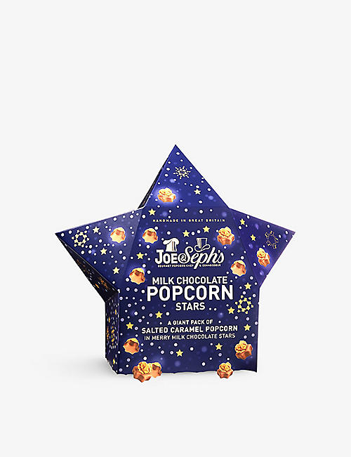 JOE & SEPH'S: Milk chocolate popcorn stars 190g