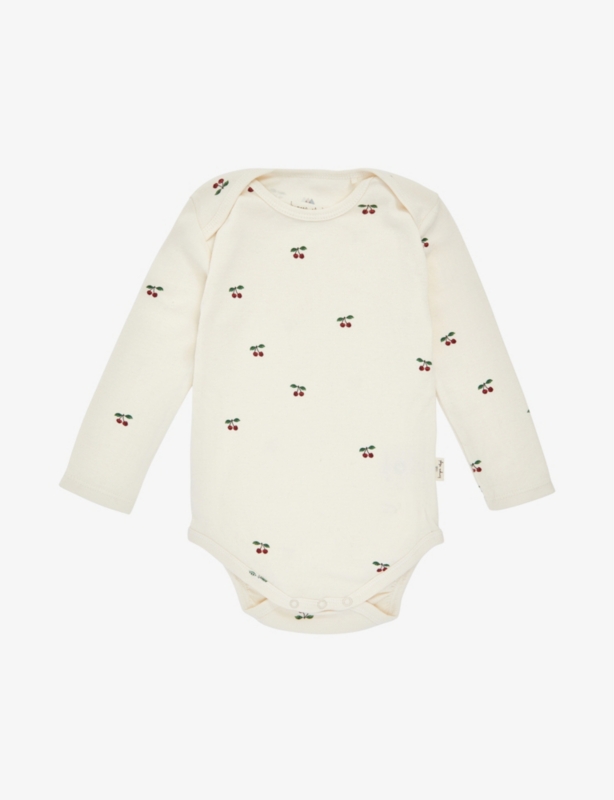 Lemon-print stretch-cotton bodysuit 9-18 months