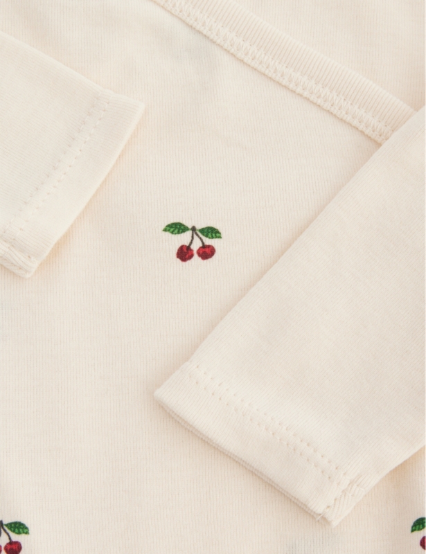 Fruit-print cotton babygrow 0-6 months
