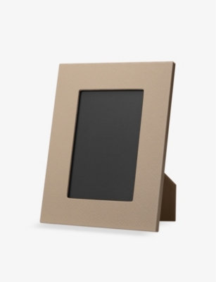SMYTHSON - Panama small leather photo frame 8.4