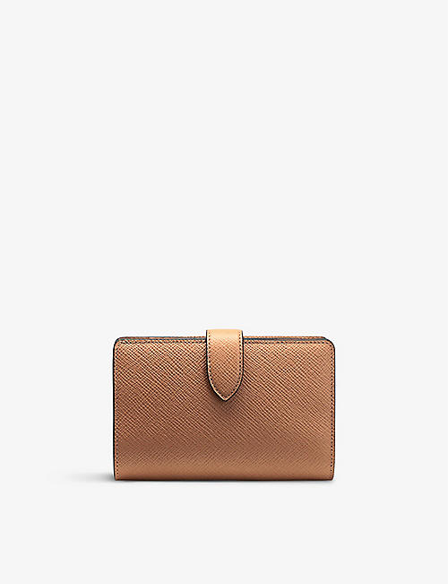 SMYTHSON: Panama Continental leather purse