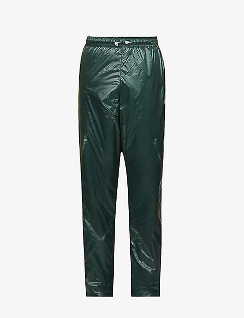 SAUL NASH: Toggle-waistband slip-pocket regular-fit straight-leg shell trousers
