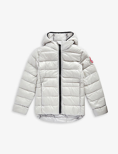 CANADA GOOSE: Cypress hooded recycled-nylon jacket 7-8 years