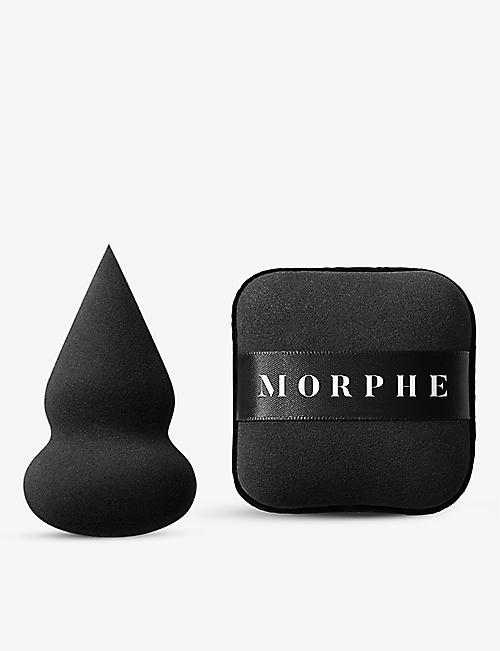 MORPHE: Vegan Pro Series blending sponge and powder puff duo