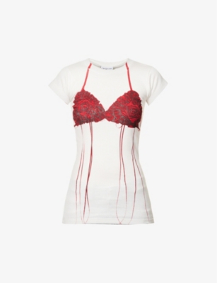 Vaquera T-Shirt with Bra Print