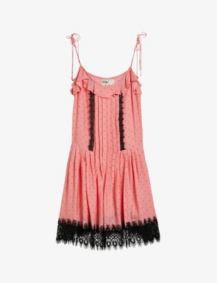 chinese dress ladies TED BAKER WOMEN'S DRESS two tone pink 8US – The Comeback main image 0