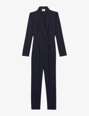 CLAUDIE PIERLOT Tailored woven jumpsuit Selfridges