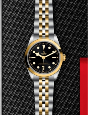 M79643-0001 Black Bay 36 S&G Stainless-Steel and 18ct Yellow-Gold Watch