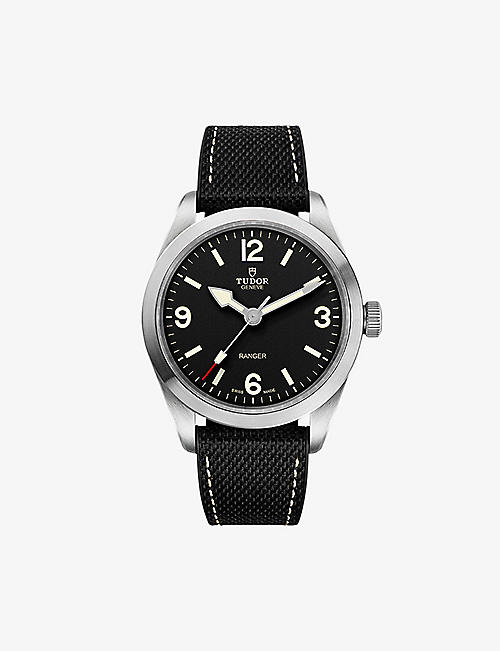 TUDOR: M79950-0002 Ranger stainless-steel and fabric automatic watch