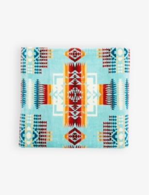 Chief Joseph graphic-print cotton beach towel