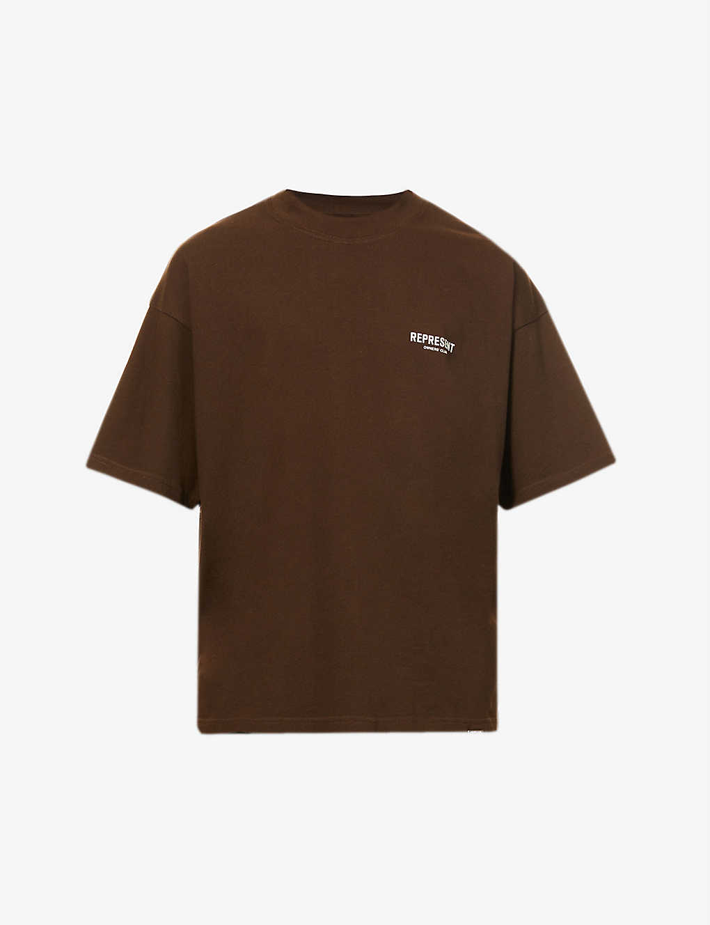 Represent Owners' Club Graphic-print Relaxed-fit Cotton-jersey T-shirt In Vintage Brown