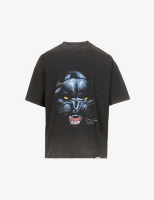 REPRESENT Graphic-print relaxed-fit cotton-jersey T-shirt