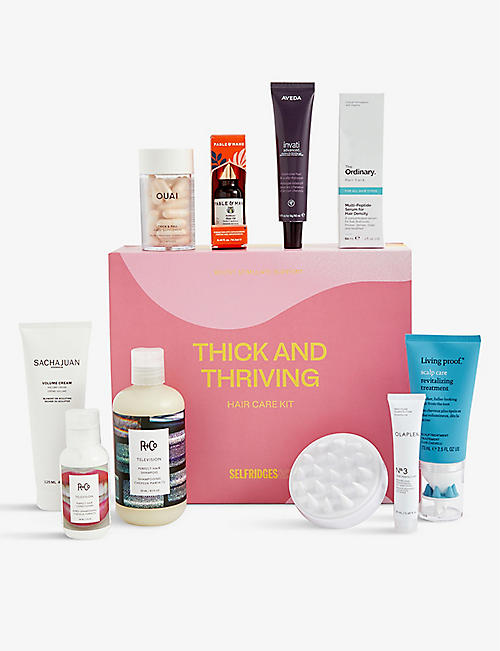 SELFRIDGES: Thick And Thriving hair care kit worth £185