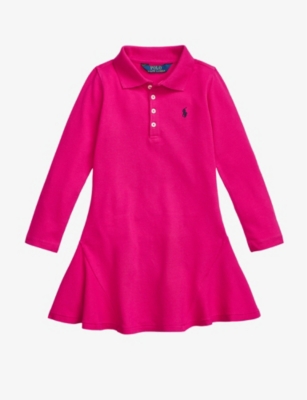 RALPH LAUREN Julie stretch-cotton polo dress 2-6 years