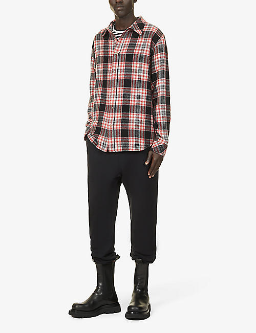 Mens Clothing Shirts Casual shirts and button-up shirts Off-White c/o Virgil Abloh Shirt With Short Sleeves in Black for Men 