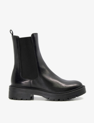 DUNE - Picture chunky-soled leather Chelsea boots | Selfridges.com