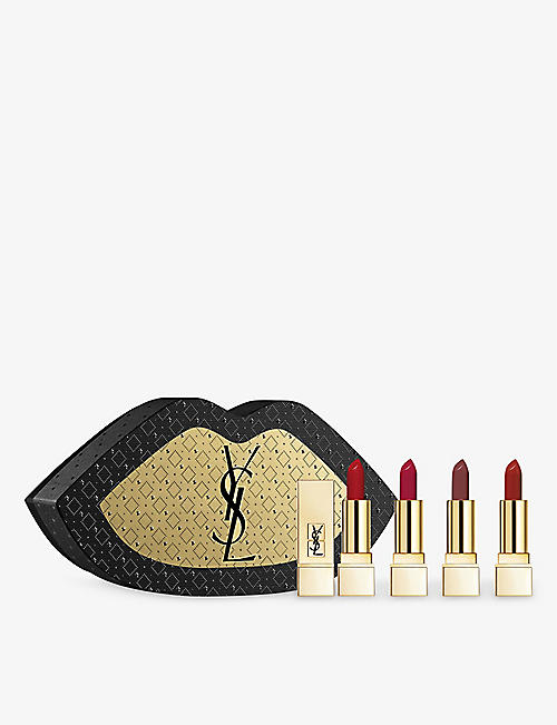 YVES SAINT LAURENT: Rouge Pur Couture Lip Wardrobe gift set