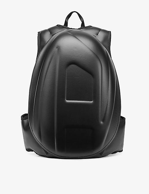 DIESEL: 1dr-Pod leather-blend backpack