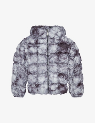 DIESEL - W-Ralle tie-dye shell puffer jacket | Selfridges.com