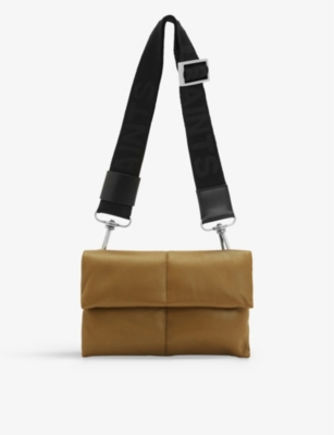 AllSaints Frankie Leather Crossbody Bag