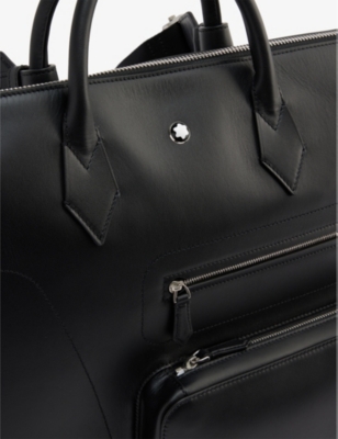Shop Montblanc Black Selection Soft 24/7 Bag