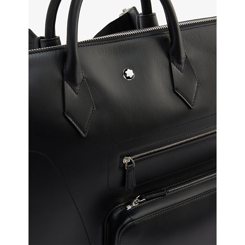 Shop Montblanc Black Selection Soft 24/7 Bag