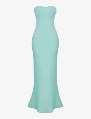 HOUSE OF CB - Alette flared satin midi dress | Selfridges.com