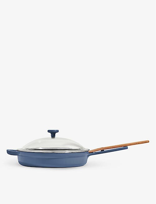 OUR PLACE: Always Pan enamelled cast-iron  cooking pan 45cm